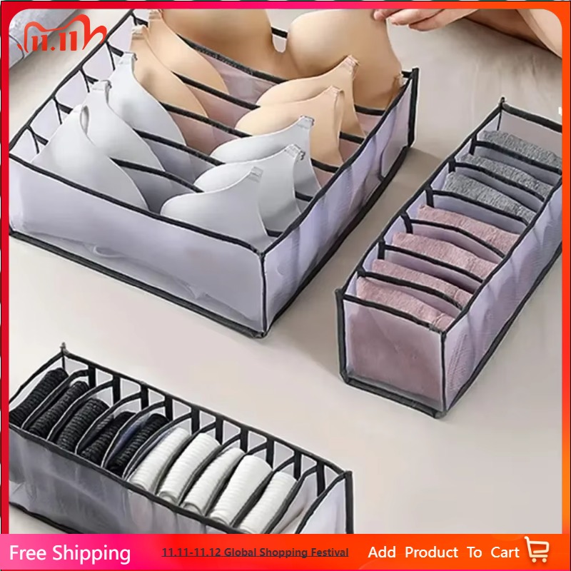 Sock Organizer Tray - 1PC- Closet Organizer for Socks Home