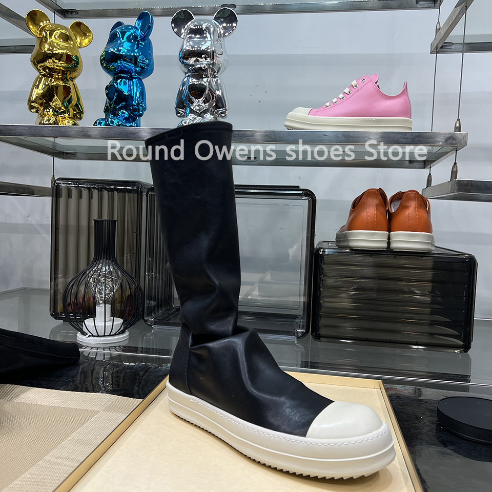 Men Mid Calf Slouchy Knee High - Boot Sock Slouchy บทวิจารณ์และราคา