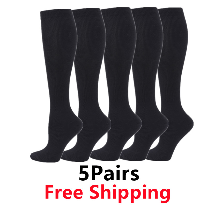 5 Pair/Pack Compression Socks  - Compression Sock Medical บทวิจารณ์และราคา