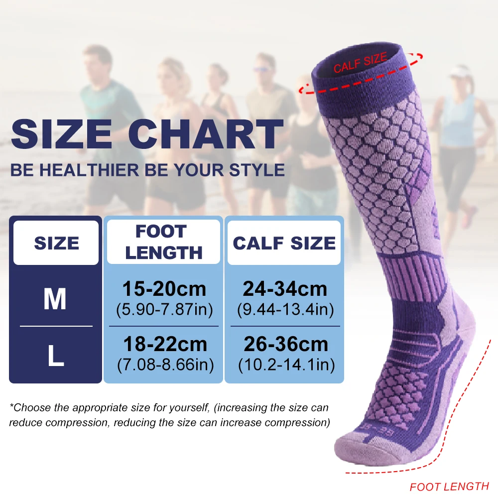 1Pair Moisture-Wicking Thicken - Thermal Sock Winter บทวิจารณ์และราคา