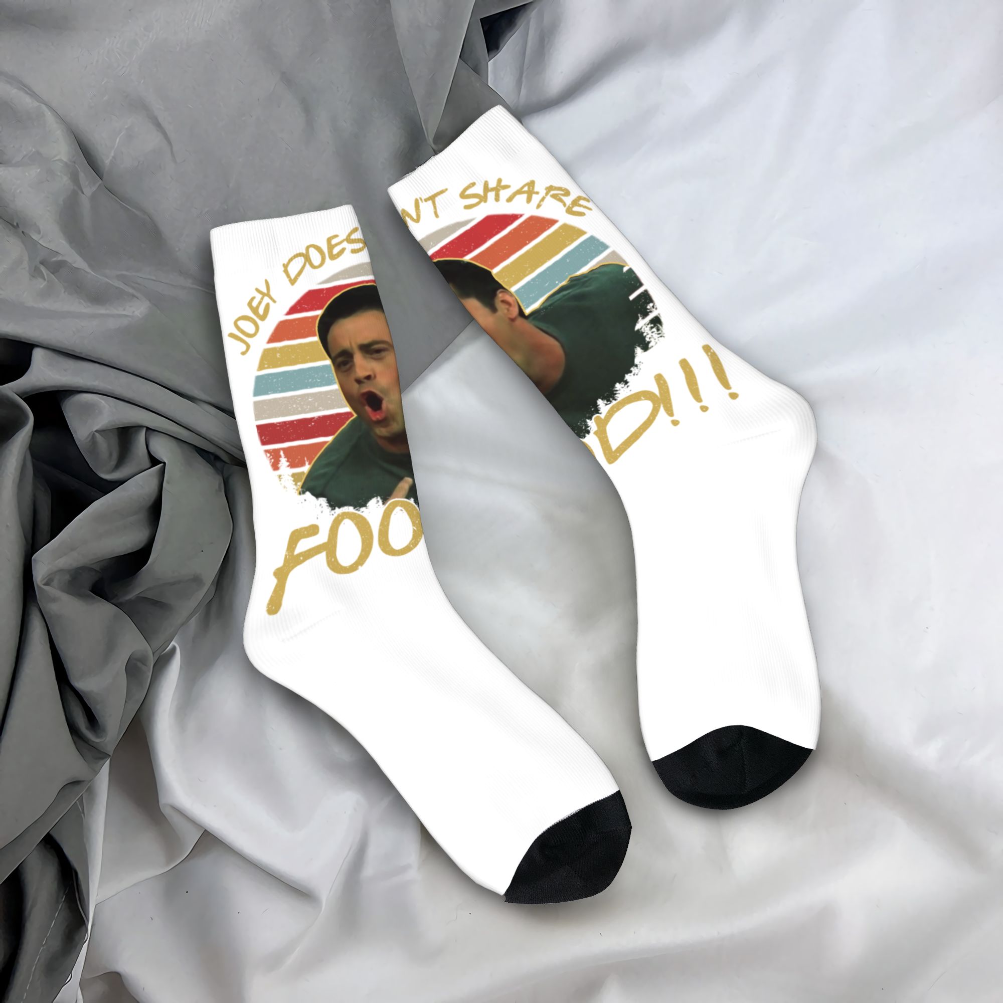 Custom Friends Tv Show Men Wom - No Show Sock Women บทวิจารณ์และราคา