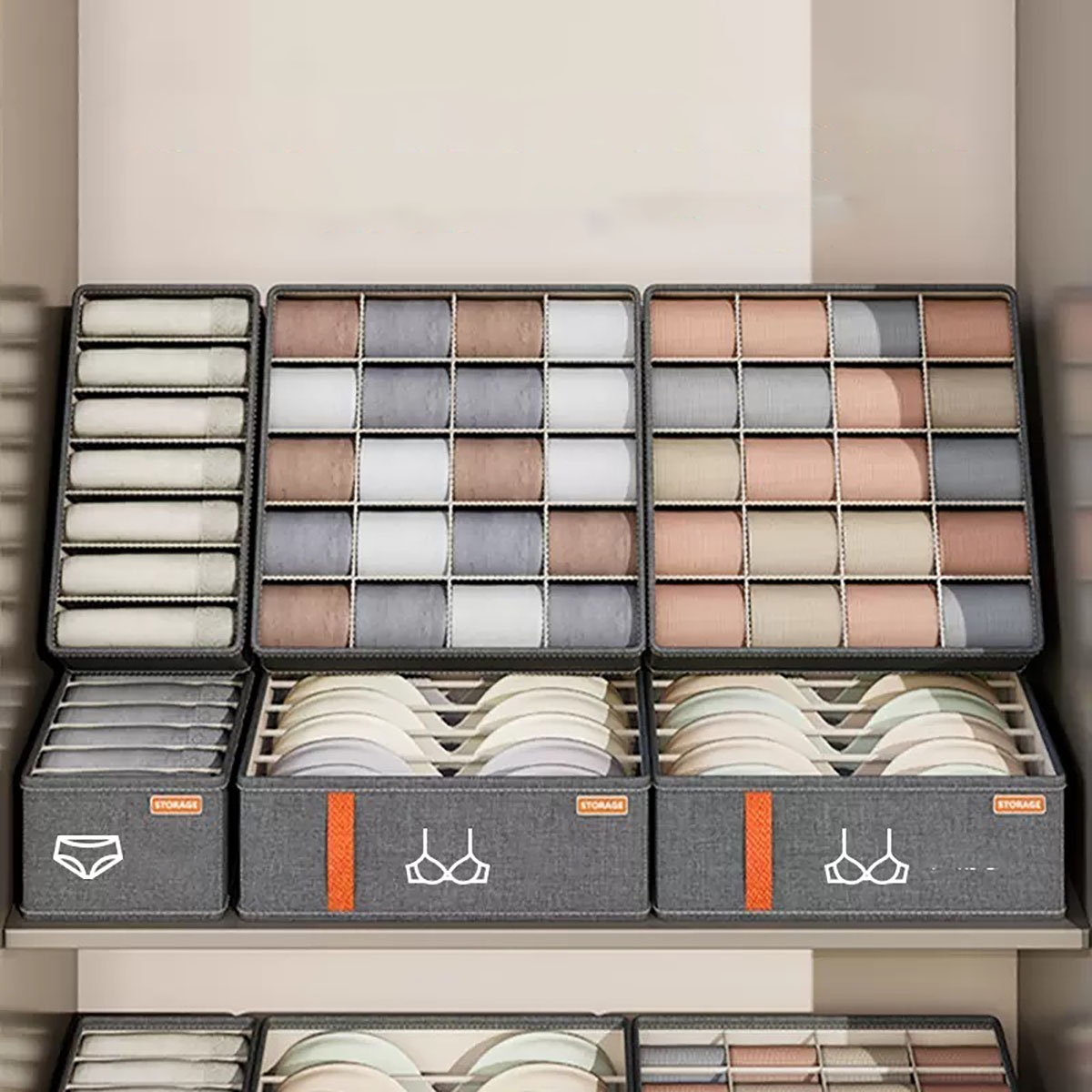 20/6/7/1 Grids Cation PP Sock  - Sock Organizer Tray บทวิจารณ์และราคา