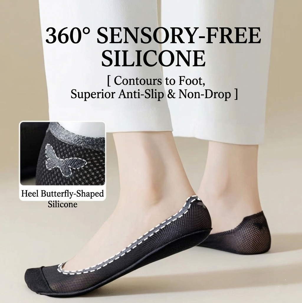 3Pairs,Women Invisible No Show - Invisibility Sock Loafer บทวิจารณ์และราคา