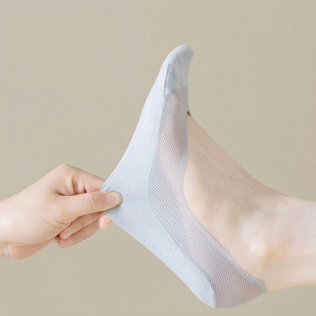 3Pairs,Women Invisible No Show - Invisibility Sock Loafer บทวิจารณ์และราคา