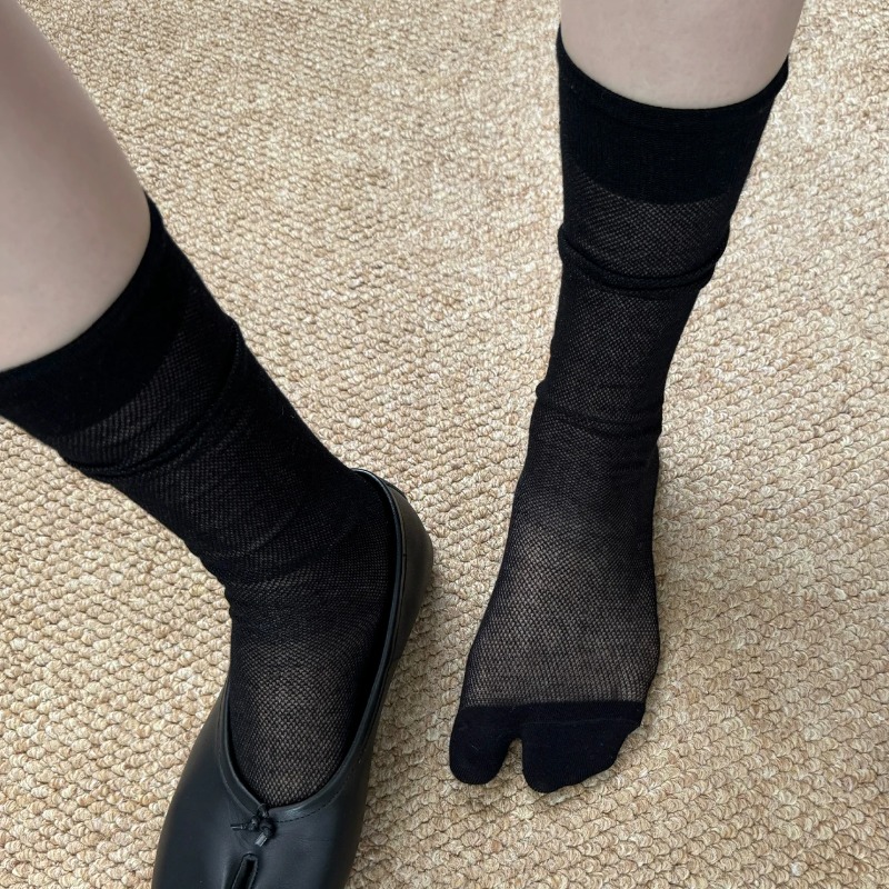 White Split Toe Socks for Wome - Toe Sock Split บทวิจารณ์และราคา