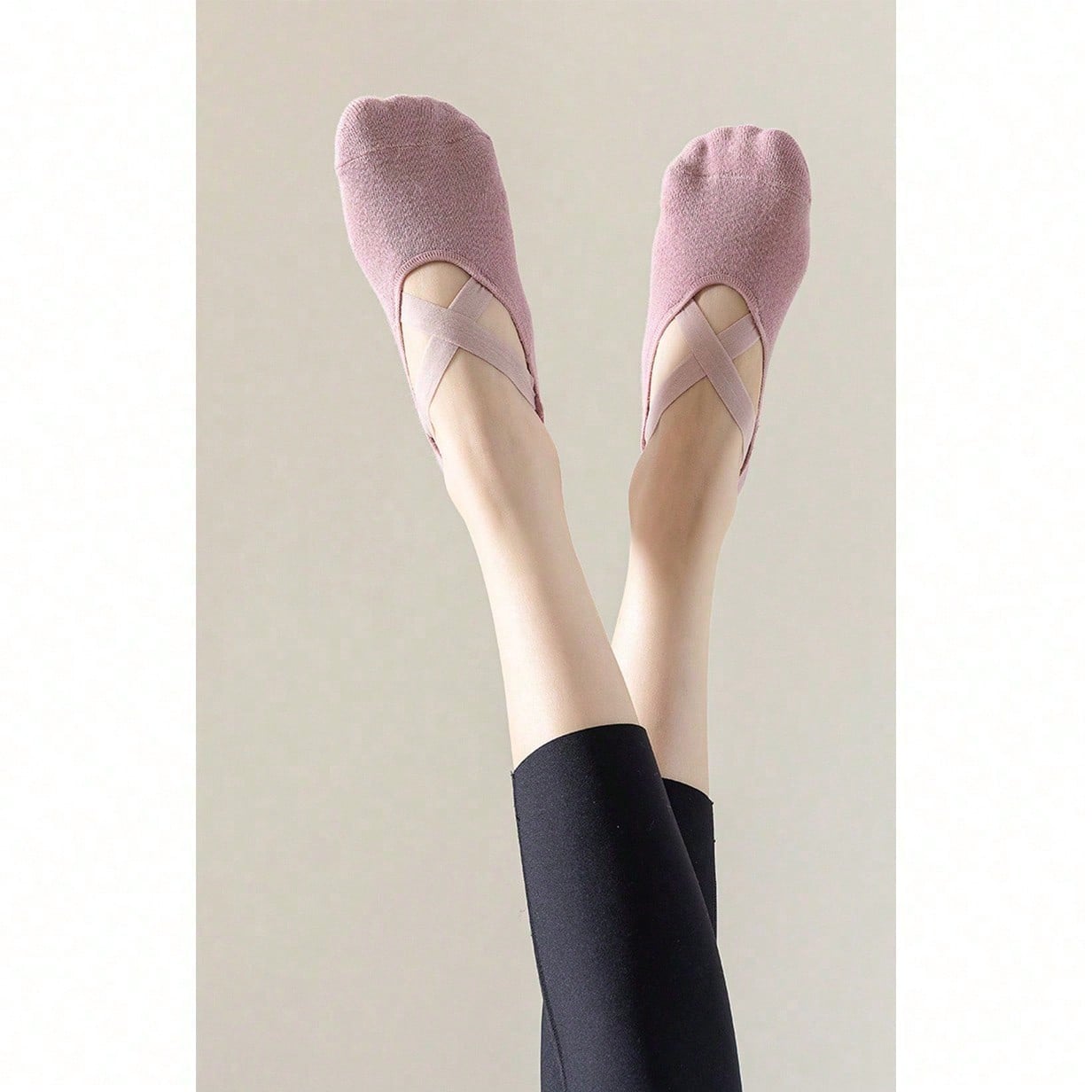 Aesthetic Ballet-Inspired Non  - Grip Sock Yoga บทวิจารณ์และราคา