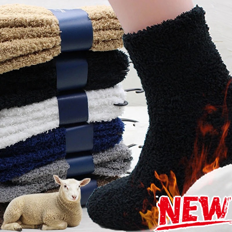 New Winter Warm Coral Fleece S - Thermal Sock Winter บทวิจารณ์และราคา