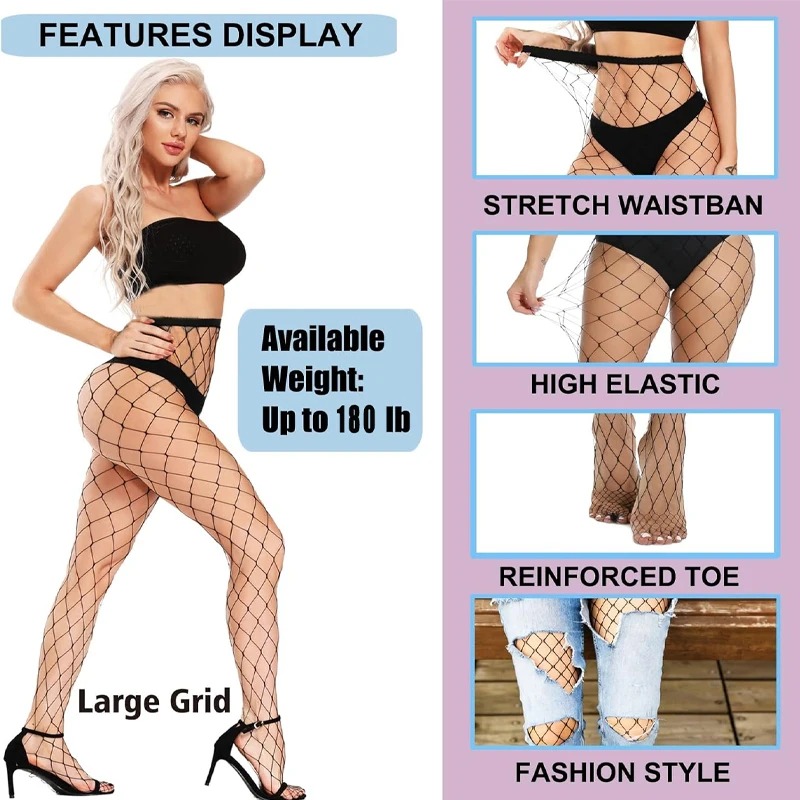 Fashion European Style Women F - Fishnet Stocking Women บทวิจารณ์และราคา