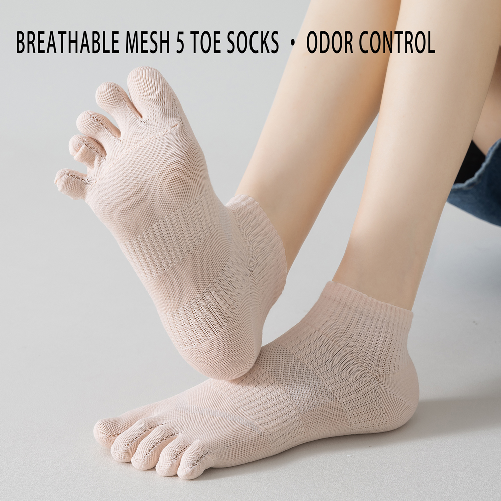 4 pairs Women's Invisible Toe  - Invisibility Sock Loafer บทวิจารณ์และราคา