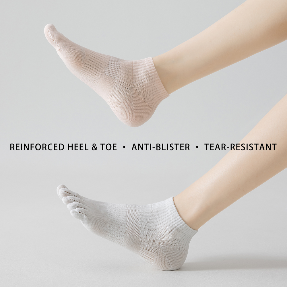 4 pairs Women's Invisible Toe  - Invisibility Sock Loafer บทวิจารณ์และราคา