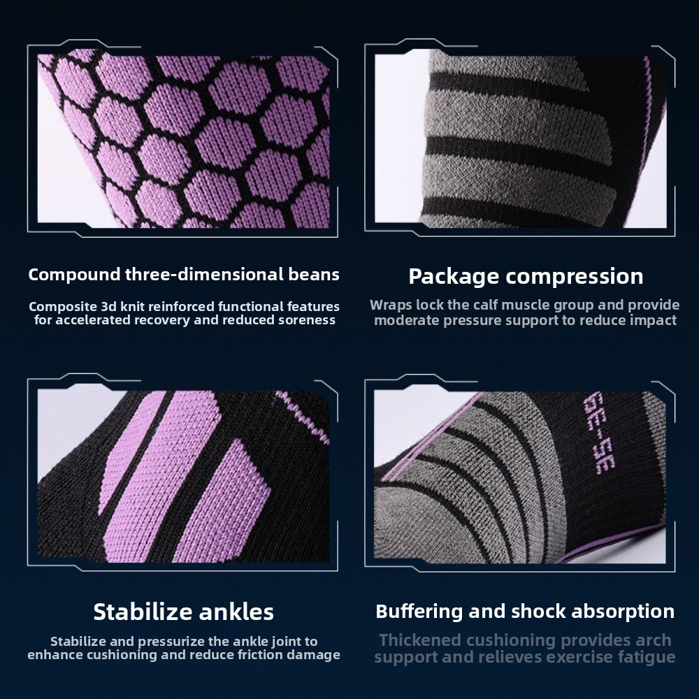 New Thickened Ski Socks Anti-s - Thermal Sock Winter บทวิจารณ์และราคา