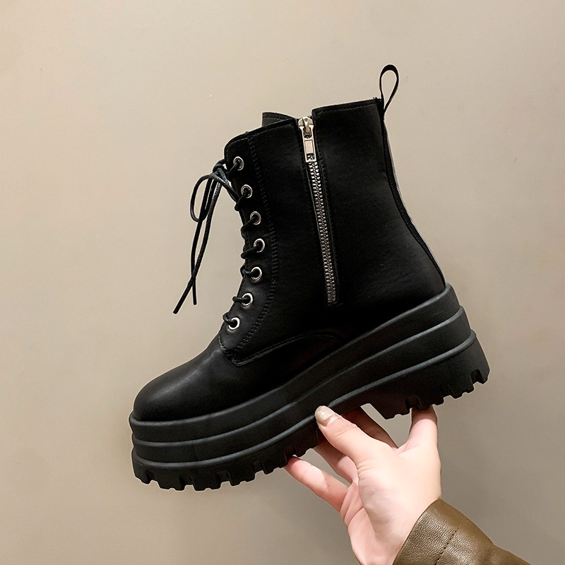 Fall/Winter New Side Zip Platf - No Show Sock Women บทวิจารณ์และราคา