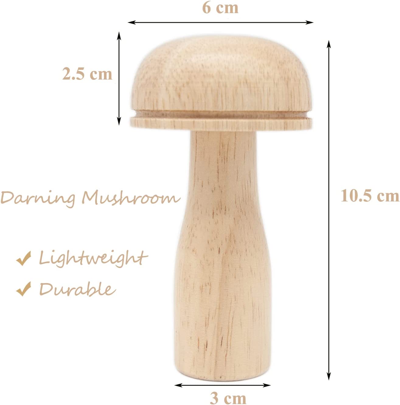 Wooden Mushroom Repair Tool Po - Sock Organizer Tray บทวิจารณ์และราคา