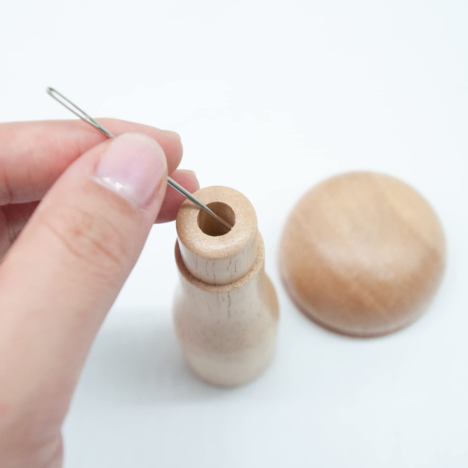 Wooden Mushroom Repair Tool Po - Sock Organizer Tray บทวิจารณ์และราคา