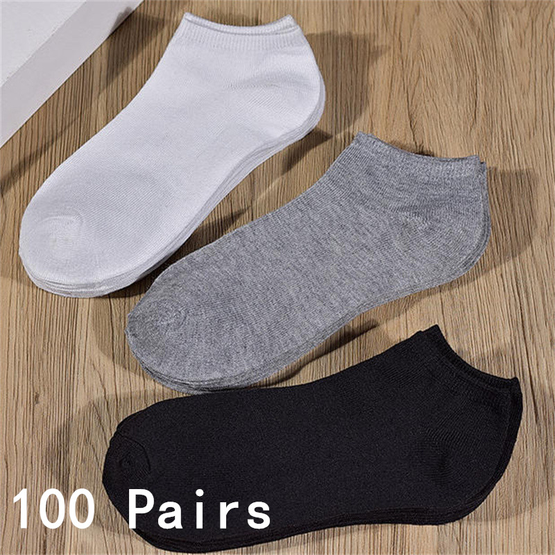 Wholesale 50/100 Pairs Invisib - Ankle Sock Low Cut บทวิจารณ์และราคา