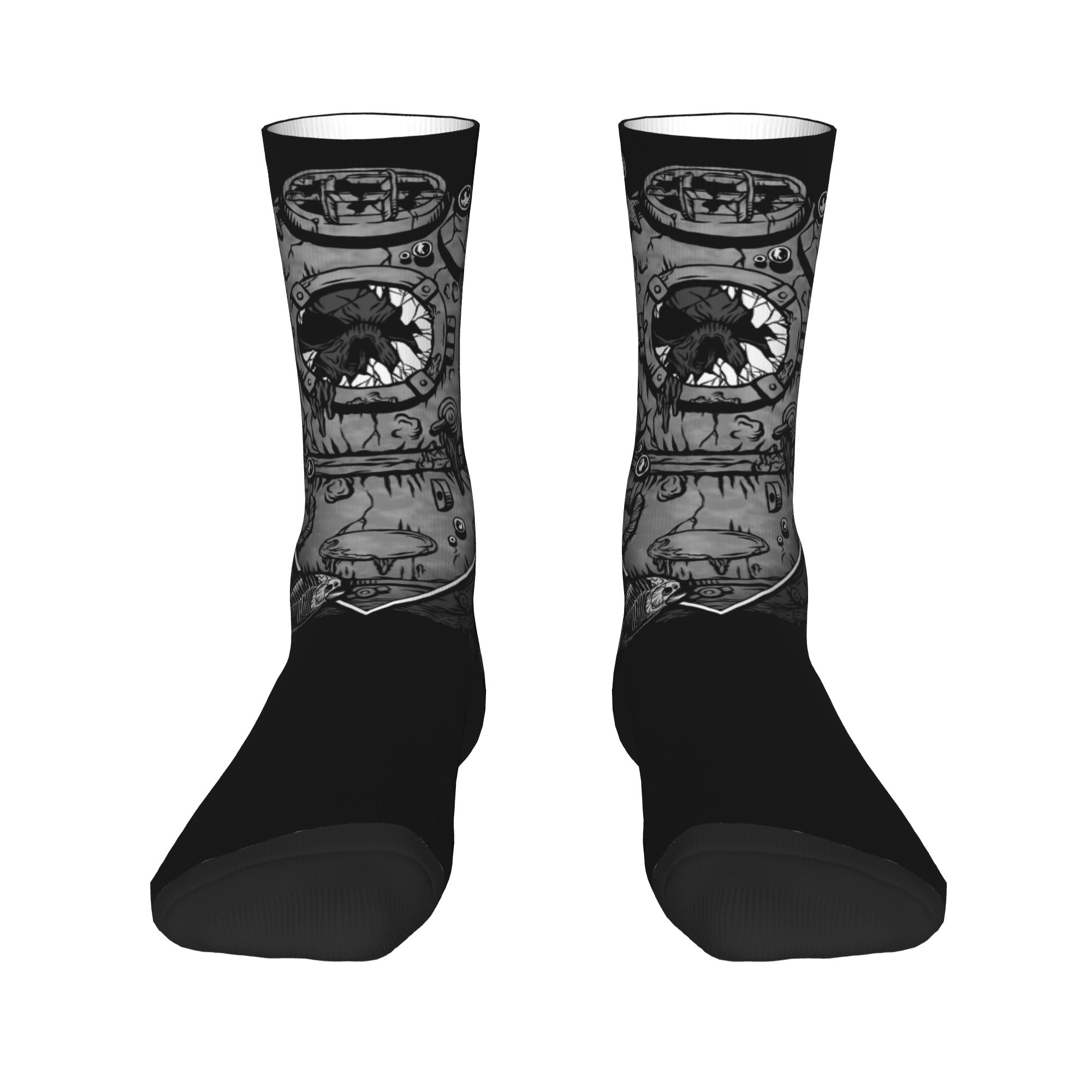 Custom Funny Mens Scuba Diving - Dress Sock Men บทวิจารณ์และราคา