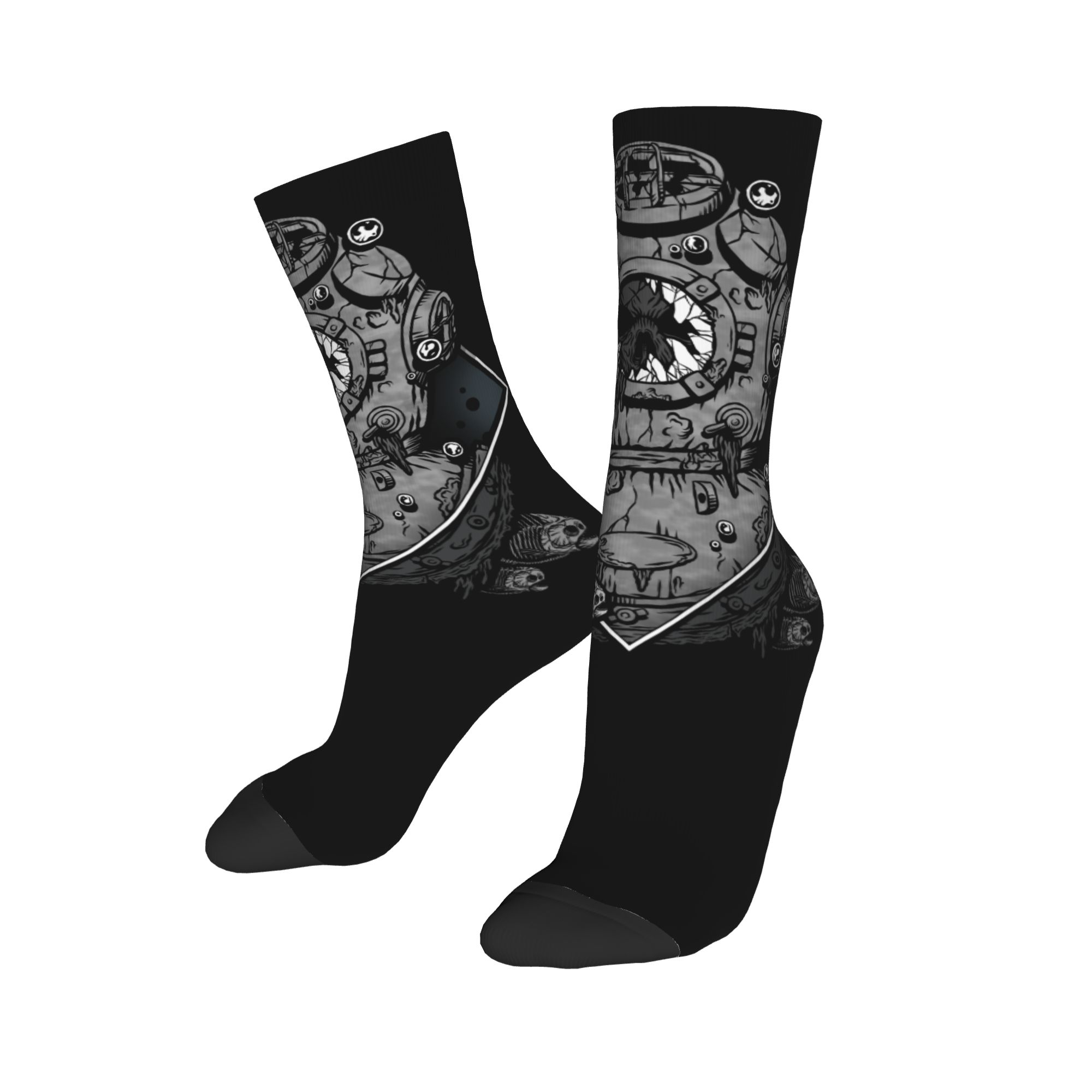 Custom Funny Mens Scuba Diving - Dress Sock Men บทวิจารณ์และราคา