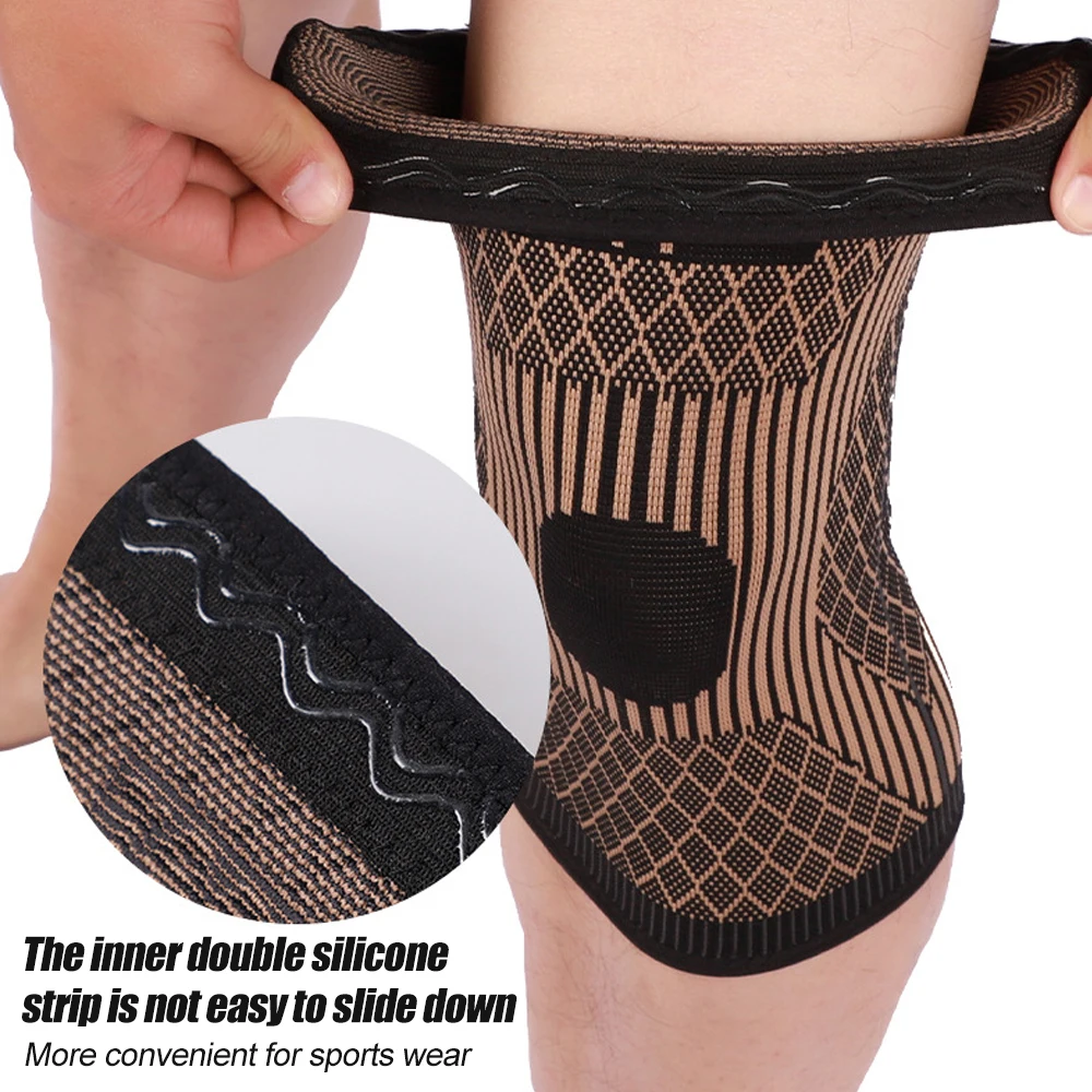 Copper Knee Brace for Arthriti - Compression Sleeve Calf บทวิจารณ์และราคา