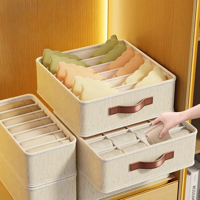 1-5PCS Fabric Drawer Organizer - Sock Organizer Tray บทวิจารณ์และราคา
