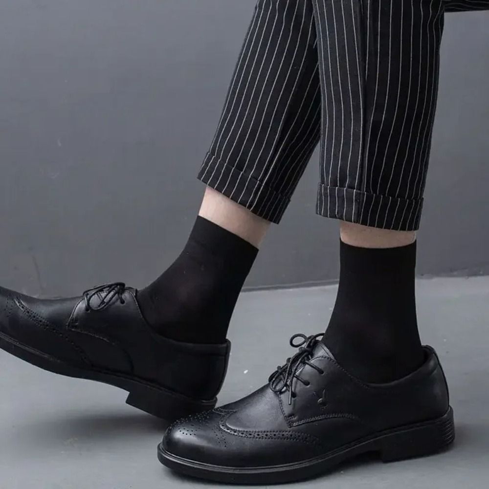 10pairs Men Ice Silk Socks Sum - Silk Sock Bamboo บทวิจารณ์และราคา