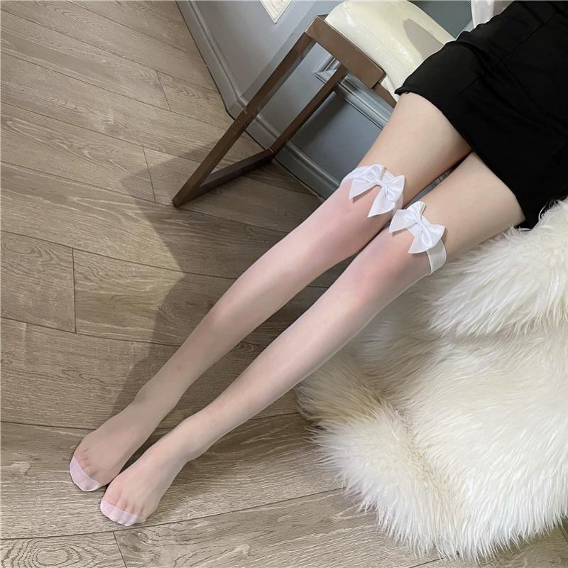 1/2Pcs Bow Tie Long Tube Stock - Silk Sock Bamboo บทวิจารณ์และราคา