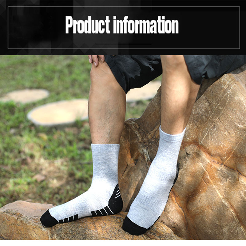3 Pairs Men Merino Wool Sport  - Wool Hiking Sock บทวิจารณ์และราคา