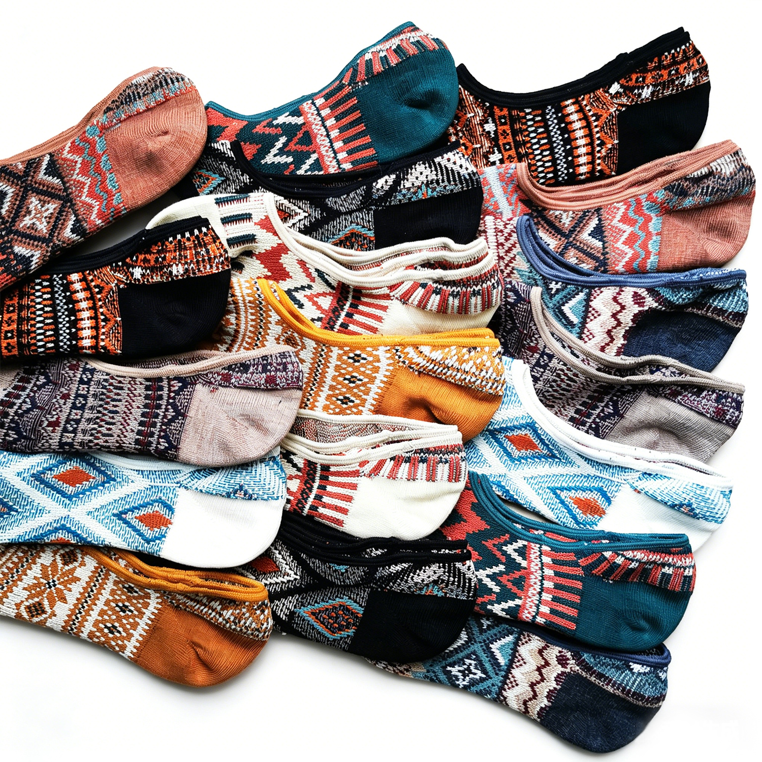 10/20 Pairs No Show Socks Men  - No Show Sock Women บทวิจารณ์และราคา