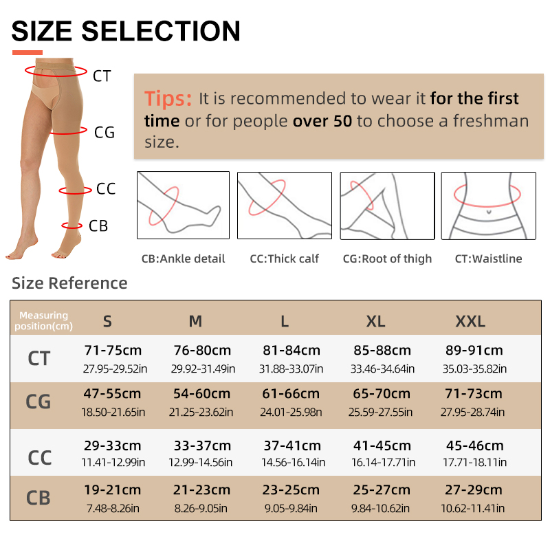 Legbeauty 20-30mmHg Medical Th - Compression Sock Medical บทวิจารณ์และราคา