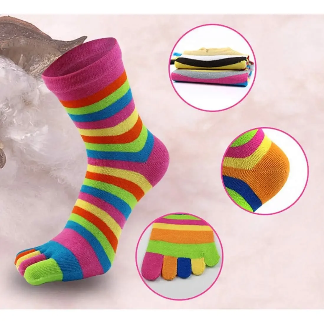 5 Pairs/Lot High Quality Combe - Cotton Crew Sock Pack บทวิจารณ์และราคา