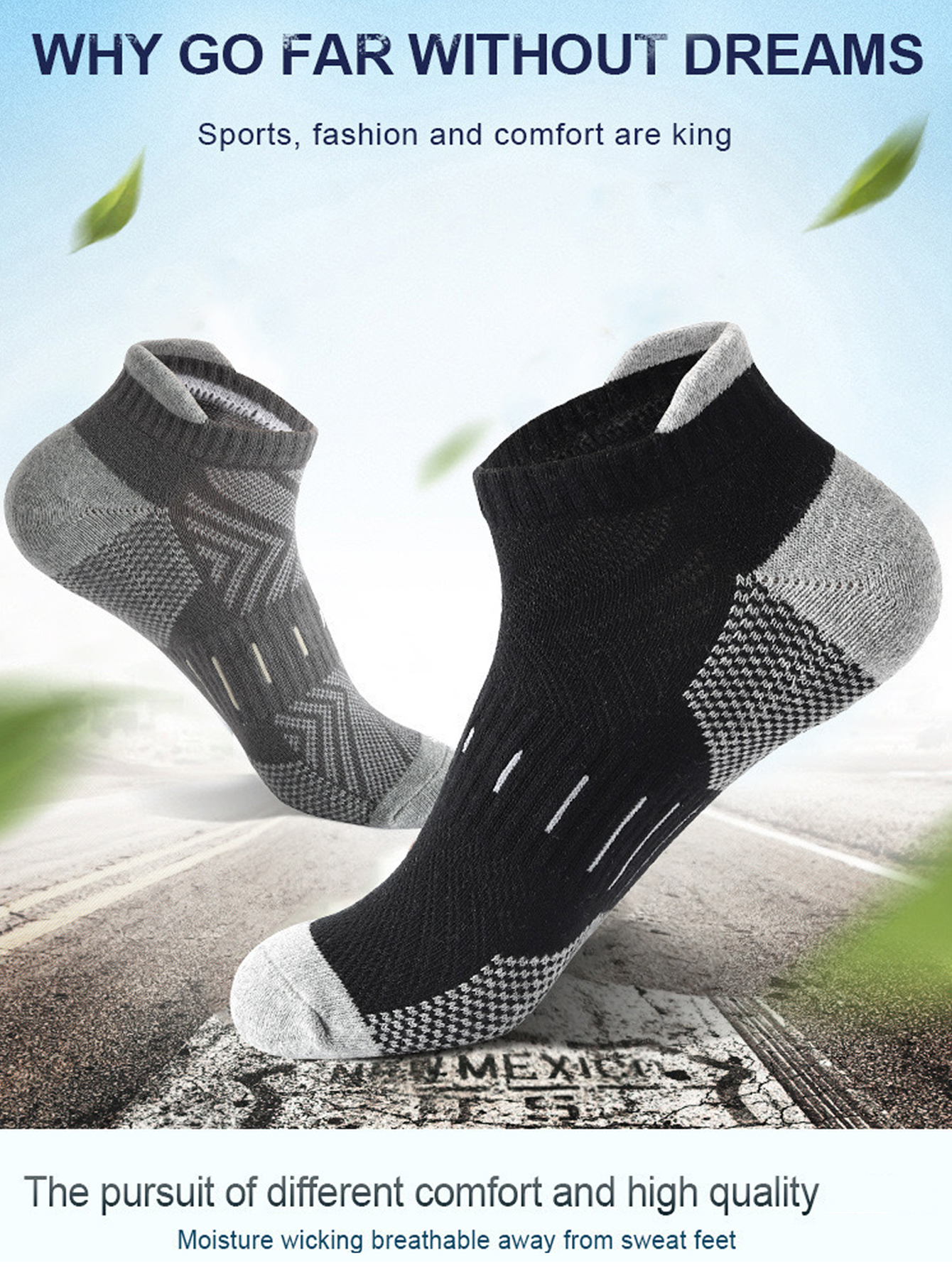 6/12Pairs Men's Arrow Print An - Athletic Sock Cushion บทวิจารณ์และราคา