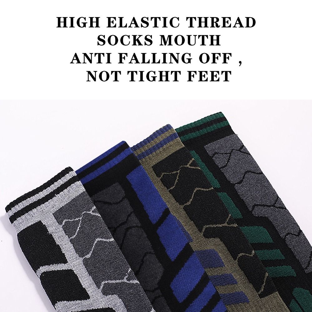 Thickened Merino Wool Outdoor  - Wool Hiking Sock บทวิจารณ์และราคา