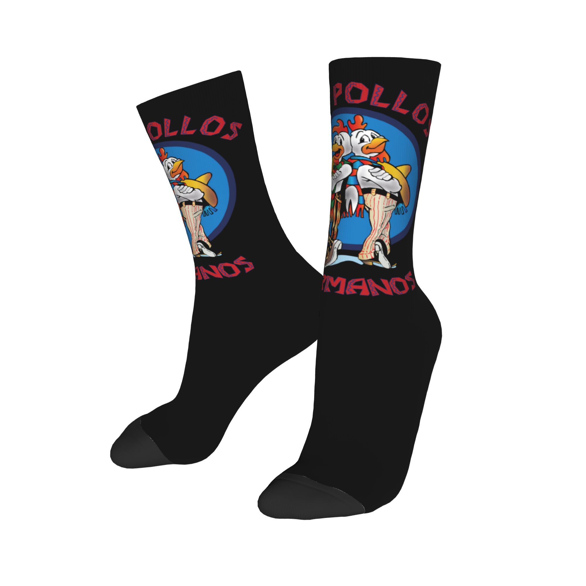 Custom Funny Los Pollos Herman - Dress Sock Men บทวิจารณ์และราคา