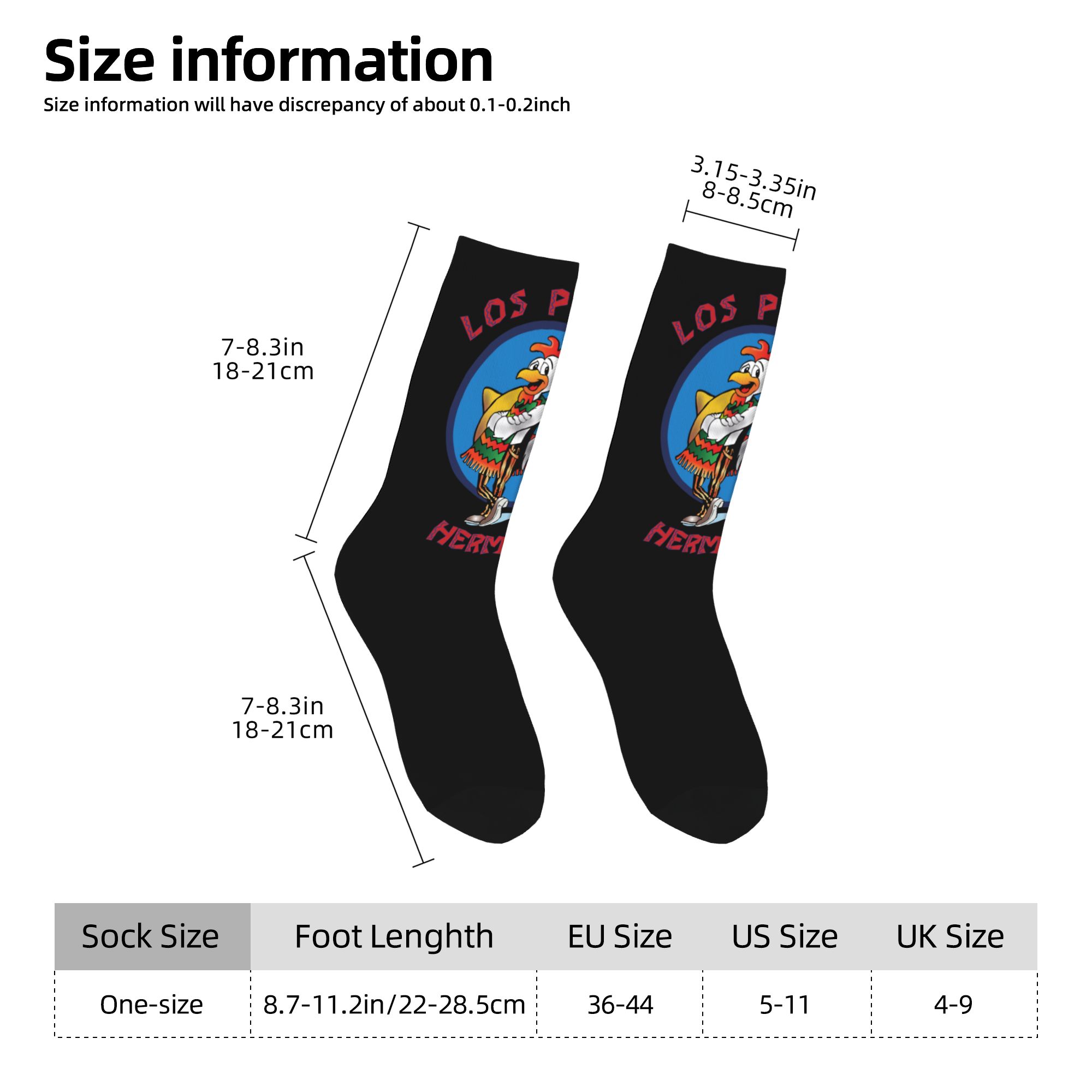 Custom Funny Los Pollos Herman - Dress Sock Men บทวิจารณ์และราคา