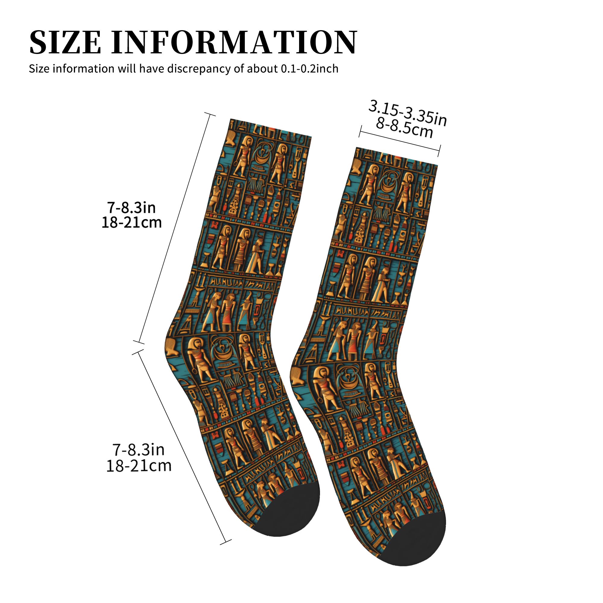Cool Men's Egyptian Hieroglyph - Dress Sock Men บทวิจารณ์และราคา